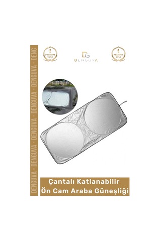Arabagüneşliği Katlanabilir Uv Korumalı Oto Katlanır Araç Çift Katmanlı Isı Güneş Sıcak Yalıtımlı O