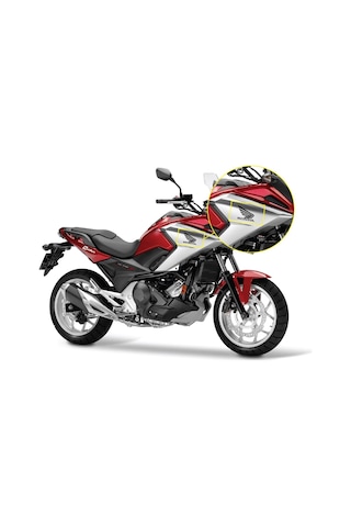 Honda Nc 750x Tasarım Sticker Etiket Modeli