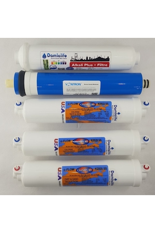 Omnipure Filtre  Vontron Membran ve Alkali Plus Filtre