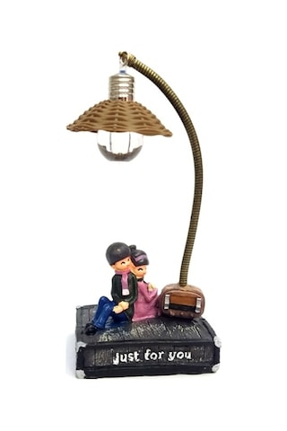 Just For You Sonsuz Aşk Işıklı Çift Biblosu - Romantik Ve Dekoratif Hediye