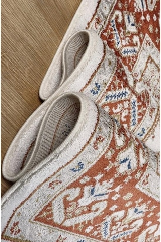 Gümüşsuyu Zara 17434 Tozumaz Seccade 80x130 - Turuncu