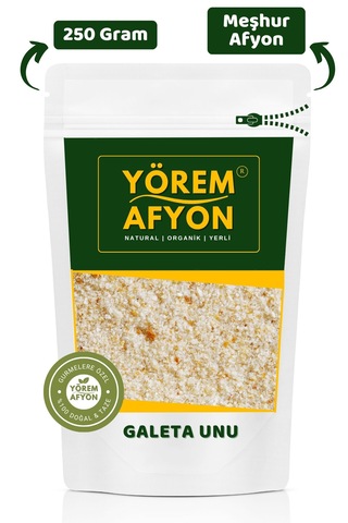 Yörem Afyon Meşhur Afyonkarahisar Yöresinden Ev Yapımı Lezzetlerin Sırrı Tam Buğday Unlu Galeta Unu 250gr.