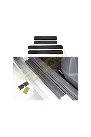 Carmind Karbon Kapı Ve Tampon Eşiği Sticker Set