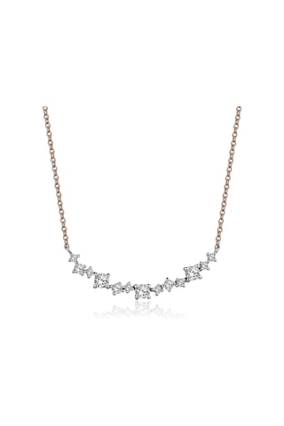 Reis T1455 Queen Feraye Kolye Pembe Altın