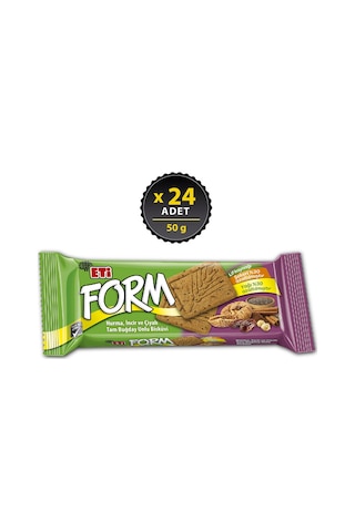 Eti Form Hurma, İncir Ve Çiyalı Bisküvi 24 x 50 G