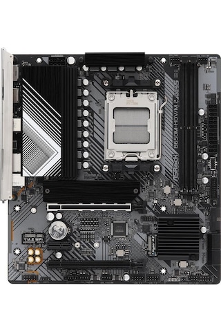 Asrock B650M-HDV/M.2 AMD B650 7200 MHz (OC) DDR5 Soket AM5 mATX Anakart