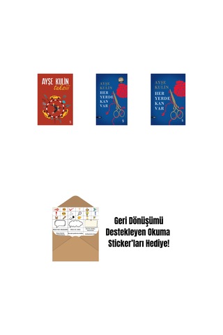 Taksiii + Her Yerde Kan Var Midi Boy + Her Yerde Kan Var Ciltli + Okuma Sticker'ları