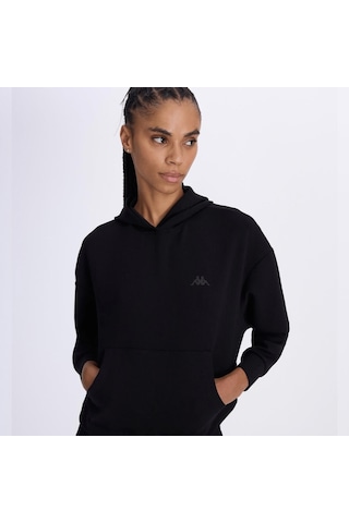 Kappa Eıra Kadın Siyah Sweatshirt 351v6xw-005 001