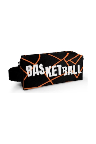 Coral High Kids Turuncu Siyah Basketbol Kalem Çantası 22079