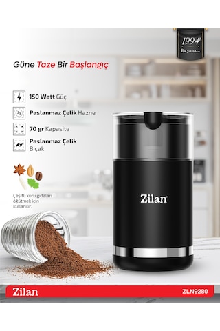 Zilan ZLN9280 150 W Elektrikli Kahve Öğütücü