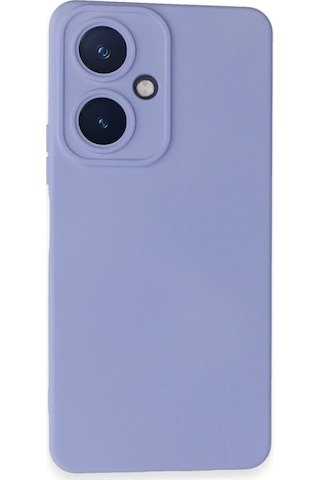 Newface - 439 - Vivo Y27 Kılıf Nano İçi Kadife Silikon - Csmo-tex - - Lila LİLA