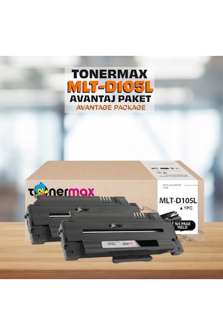 Samsung Mlt-d105l Uyumlu Toner 2'li Paket / Ml-1910 / Ml-1915 / Scx-4623 / Scx-4600 / Sf-650