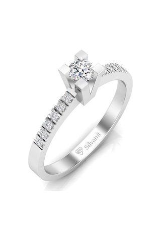 0,25 Karat Pırlanta Tektaş Yüzük (464658049)