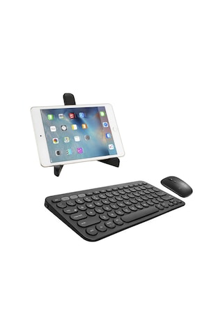 Samsung Uyumlu Tab S7 Plus T970 Bluetooth Klavye + Mouse + Stand AL8106