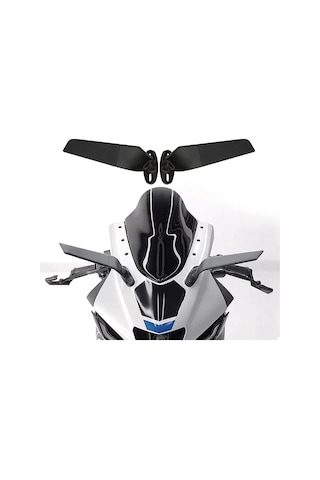 Motosiklet Granaj Kanat Ayna Karbon 360 Dönebilen Motor Ayna