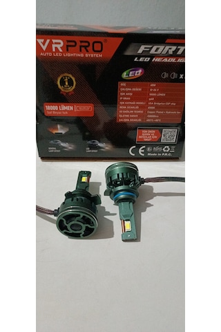 Hır2-9012 Vrpro Forte Xenon 6000k-6500k Saf Beyaz Işık Led Zenon