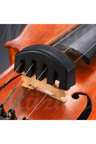 Chroma Keman Yastığı 4/4 + Kauçuk Keman Susturucusu + Reçine