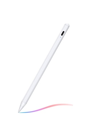 Singree İpad Anti Yanlış Dokunma Eğim Basınç Hassas Dokunmatik Kalem Pencil Uyumlu Beyaz