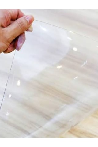 1,2 Mm Pvc Masa Örtüsü, Şeffaf Masa Kaplaması, 70x130