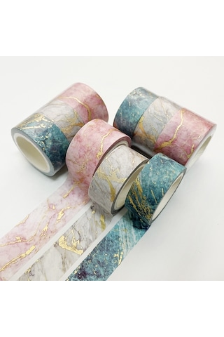 3 Rulo / Set Dıy El Dccount Dekoratif Malzeme Bant Diğer Diğer