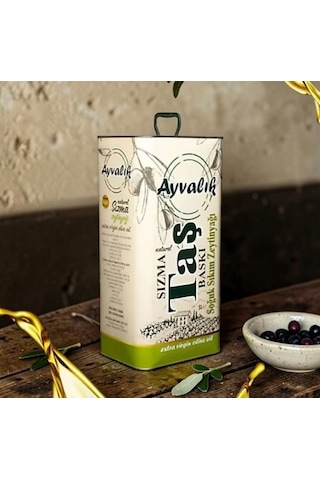 Ayvalık Soğuk Sıkım Sızma Natürel Erken Hasat 0,3 Asit 5l 4800gr Zeytinyağı