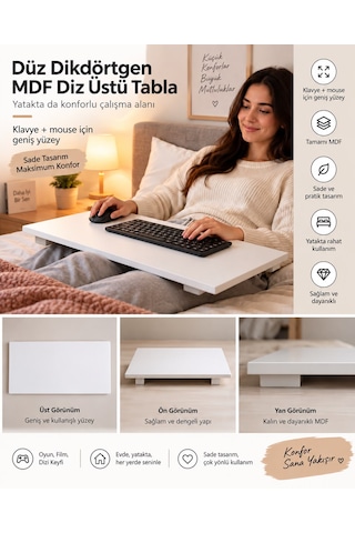 Yatak Setup Monitör Standı Dar Alanda Çok İş