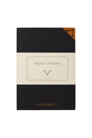 Visconti Homo Sapiens Siyah Medium Boy Not Defteri Kq05-hs