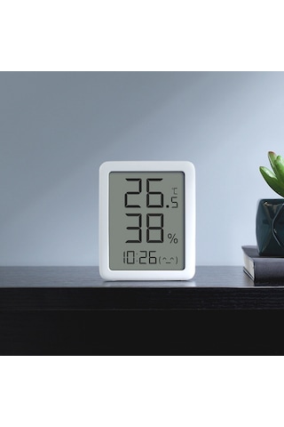 Xiaomi Miaomiaoce Serisi LCD Termometre Nem Ölçer ve Saat