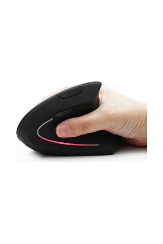 Cr74 Ergonomik Dikey Şarjlı Çift Modlu Mouse Bluetooth 5.0 + 2.4ghz Usb Alıcı, 800-1600 Dpı Genel