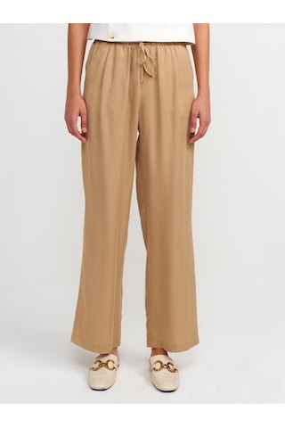 Dilvin Geniş Paça Özel Kesim Pantolon 101a71535 Camel