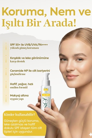 Soi Cosmetics Soi Pure Sun Cream SPF50+ 50 ML