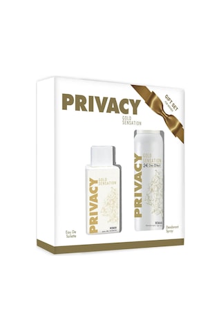 Privacy Gold Sensation Kadın Parfüm EDT 100 ML + Deodorant 150 ML