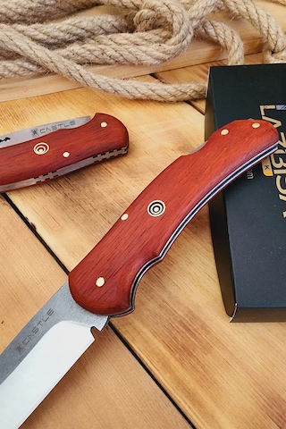 Paduk Sap Çakı Kamp Çakısı Outdoor Piknik Çakısı Çkx07 Çok Renkli