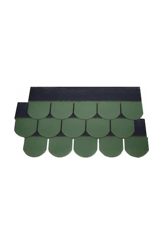 4X4 Shingle Yuvarlak Yeşil Gölgeli (2,61 M²)
