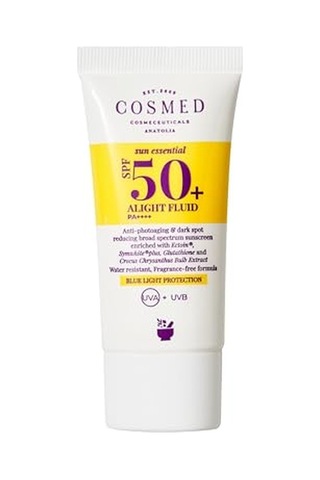 Koyu Leke Karşıtı Suya Dayanıklı Spf50+ Güneş Kremi - Alight Fluid Spf50+ - 30 Ml