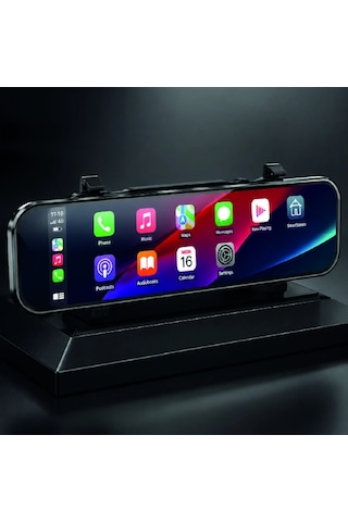 Carplay Destekli Dokunmatik Araç İçi Ayna Multimedya Ekranı Kamera Kayıt Özellikli Diğer