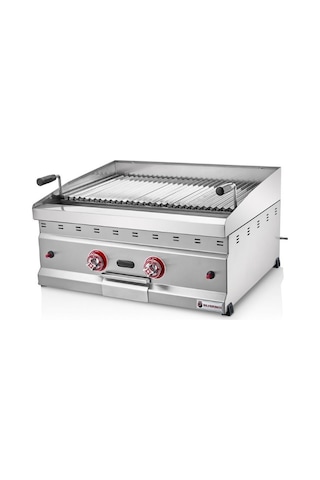 Silverinox Doğalgazlı Set Üstü Amerikan Lavtaşlı Izgara 70 Cm Diğer