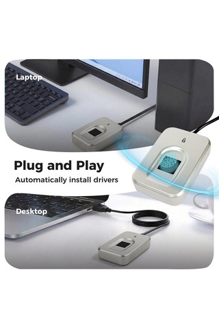 Fp130-lk Windows Hello Uyumlu Mini Usb Parmak İzi Okuyucu Windows 10/11 İçin Biyometrik Şifresiz Oturum Açma Cihazı