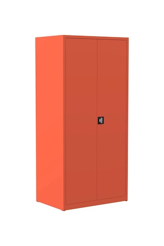 Çelik Dosya Dolabı Metal Dolap Ofis Dolapları Arşiv 80x38x180 Turuncu