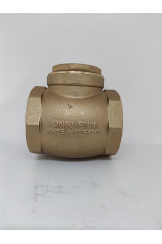 Çalparalı Çekvalf 3''(Dn80) Pn16 Klepsan Sarı Metal