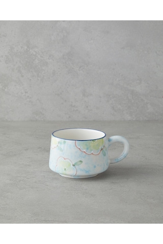 Pastel Reflections Seramik Kupa 260 Ml Mavi-yeşil-sarı