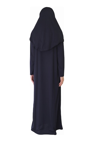Zehranaz Namaz Elbisesi Lacivert Fermuarlı Namaz Elbisesi Lacivert