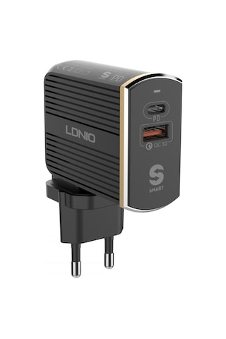 Ldnio A2502C Usb 3.0 - Micro Şarj Adaptörü Siyah