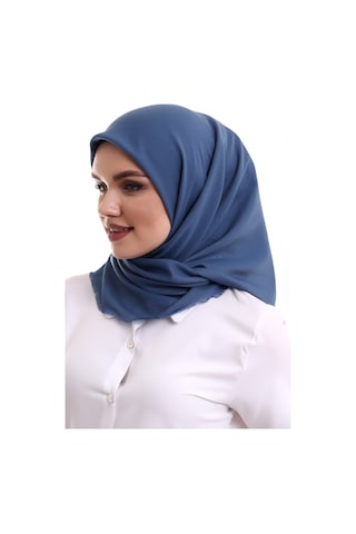 Pamuklu Pano Düz Desensiz Örtü Mavi