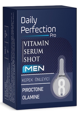 Daily Perfection Provitamin For Men Shot No:8 Kepek Önleyici Serum 2 x 6 ML