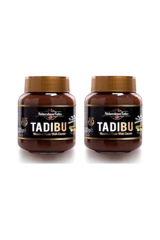 Abdurrahman Tatlıcı Tadıbu Kakaolu Fındık Ezmesi 2 x 330 G