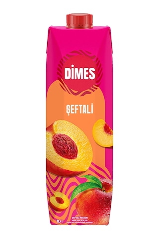 Dimes Vişne-şeftali-karışık Meyve Suyu 1 Lt 6 Li Karma Paket