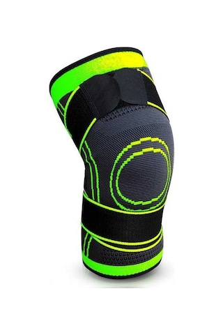 Dancemonkey Koşu Bisiklet Basketbol İçin Esnek Dizlik - Yeşil Yeşil