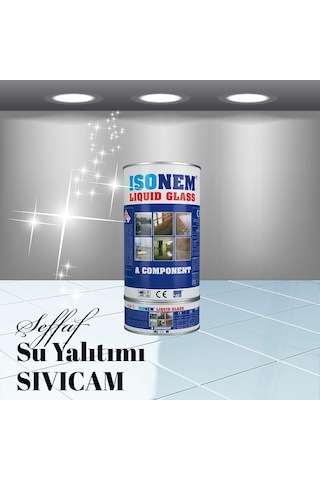 Isonem Liquid Glass Şeffaf Zemin Su Yalıtımı 2 Kg