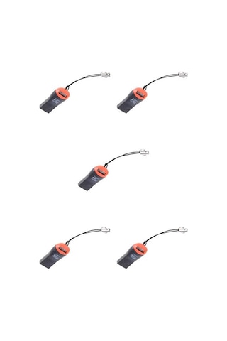 5 Adet - Micro Sd Usb Kart Okuyucu & Yazıcı Micro Sd & M2 Uyumlu
